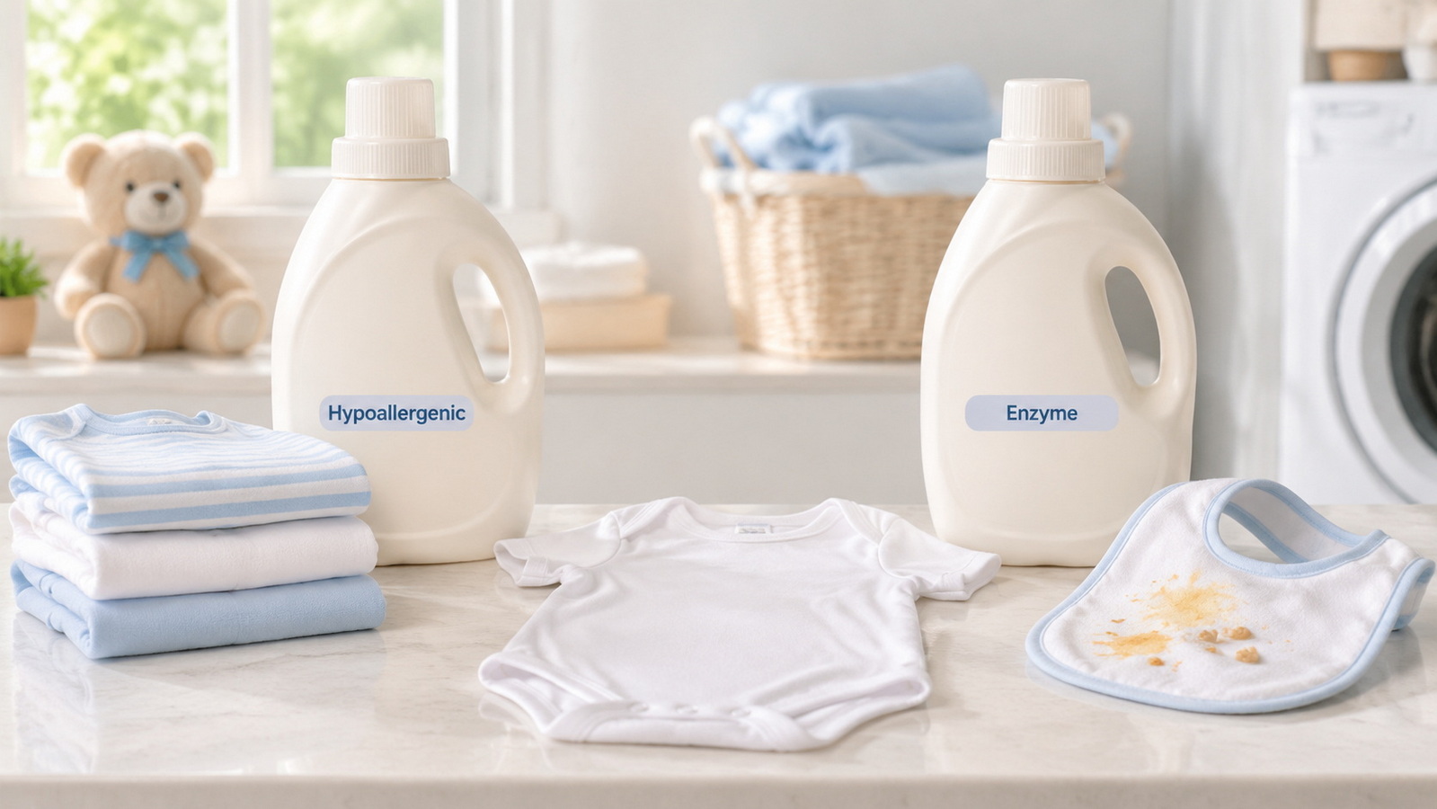 Hypoallergenic Laundry Detergent Vs Enzyme Laundry Detergent for Baby ...